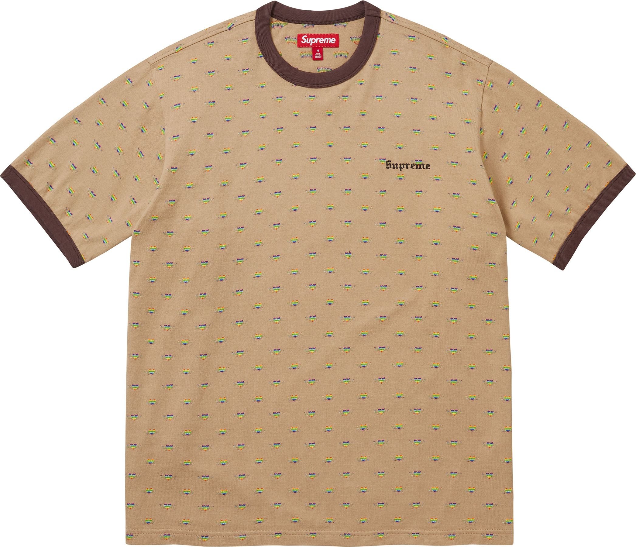 Hearts Intarsia Ringer Tee view 2
